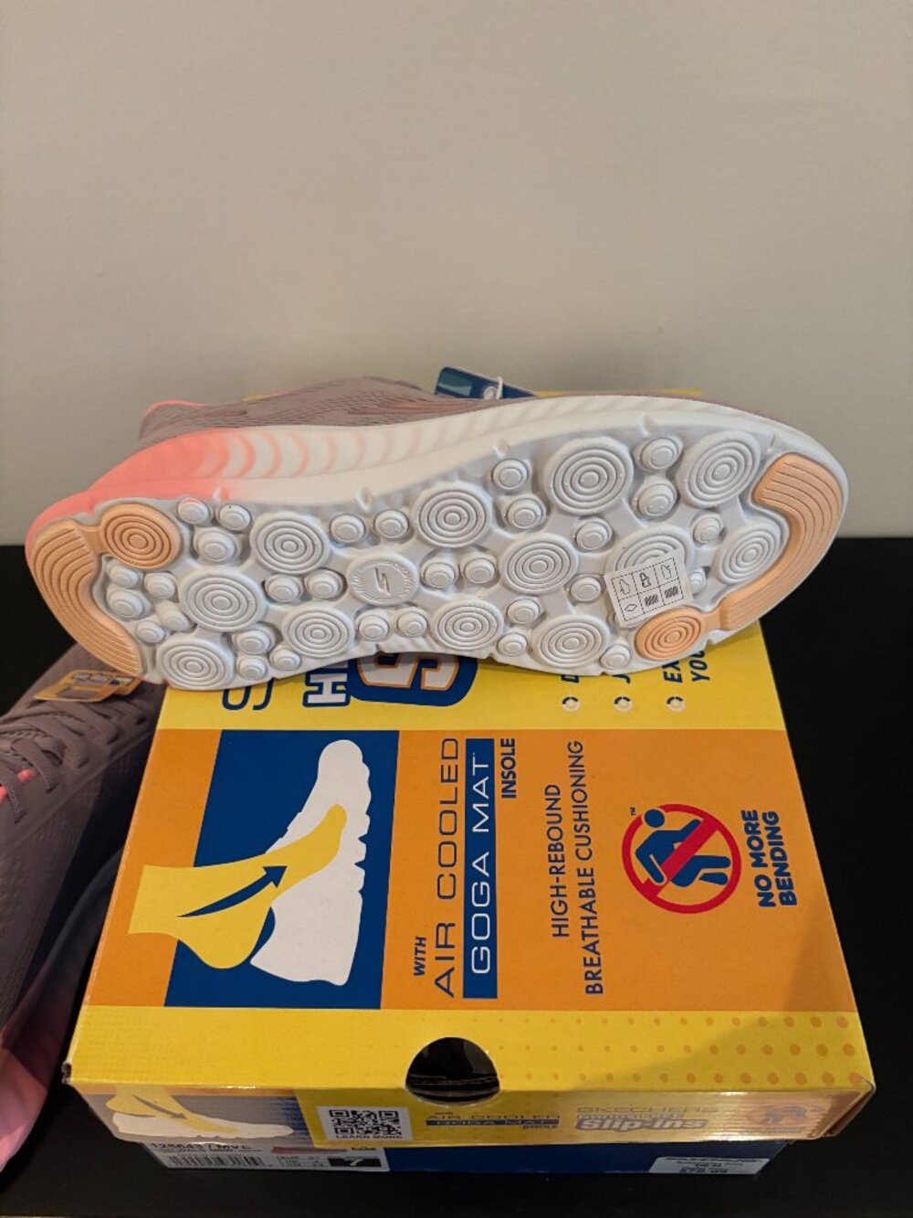 Skechers Go Walk Now Khloe Mauve/Coral Size 7 Medium NWT - Picture 5 of 7